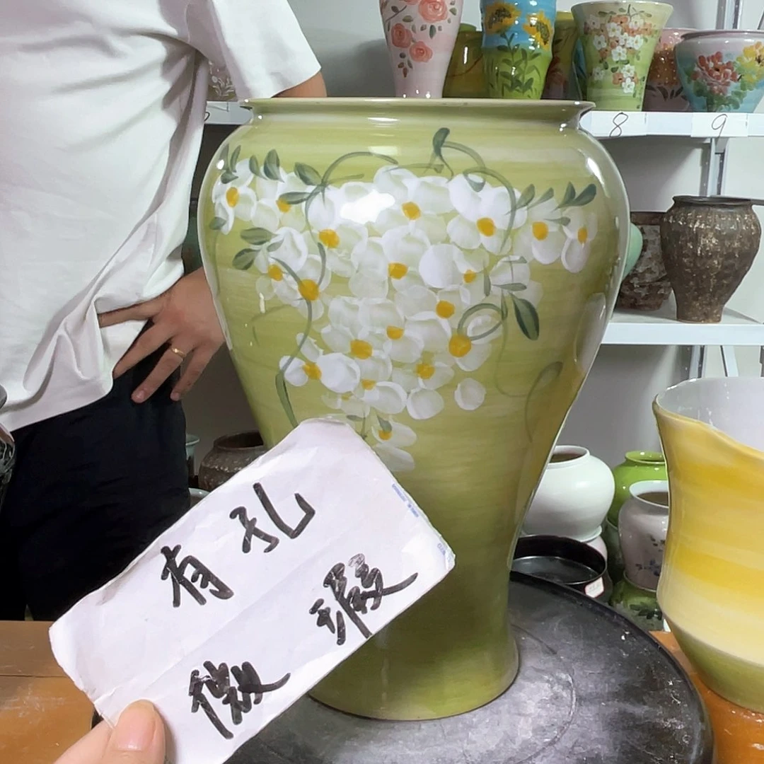 景德镇陶瓷花盆花器123