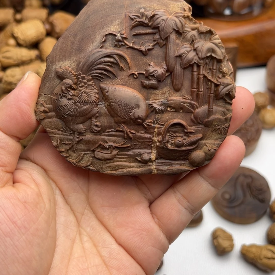 还***看木质类微瑕工艺品