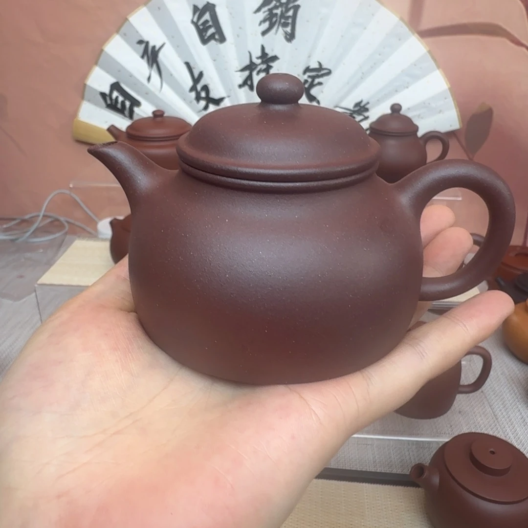 品***味茶壶紫砂微瑕怀隐170cc