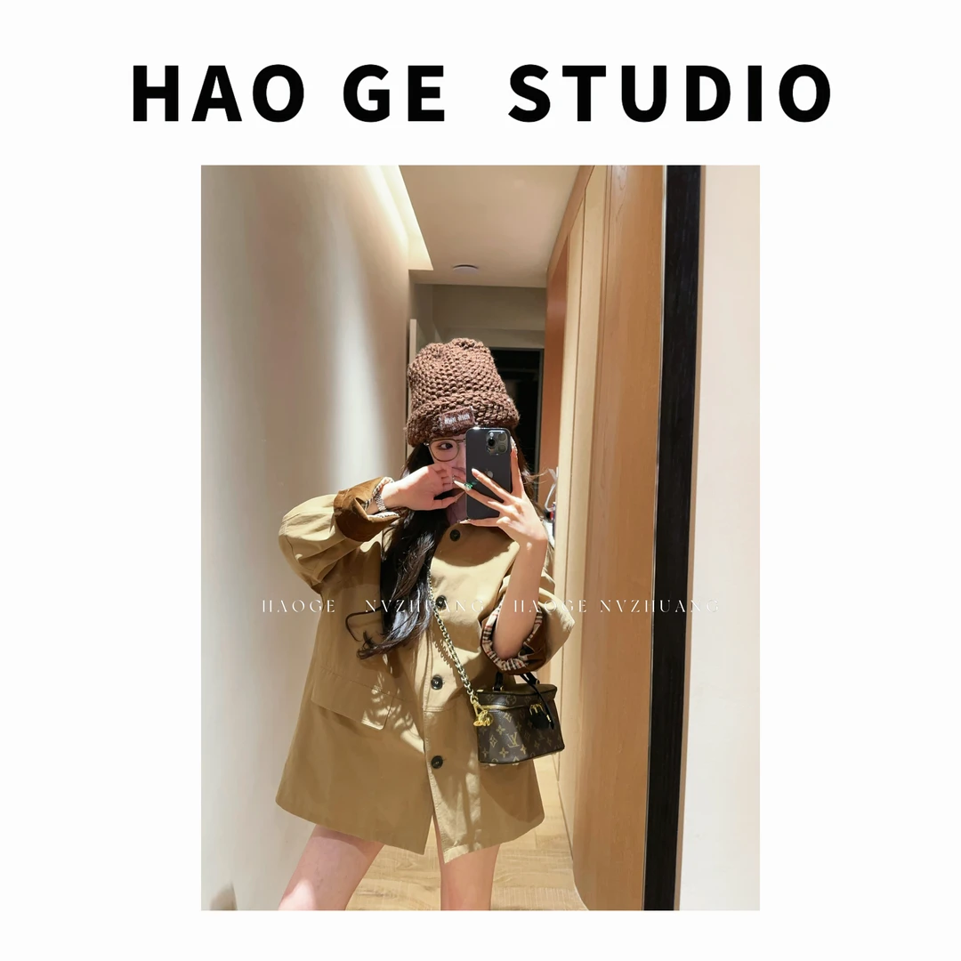 浩哥严选●高智巴恩风HGQ5WT3060A外套预轻奢款时尚气质秋季设计感