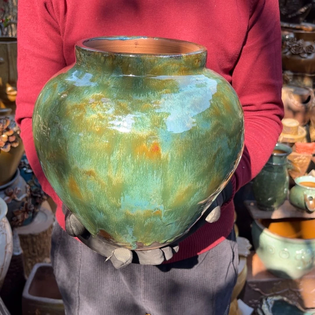 红陶高26口16有孔