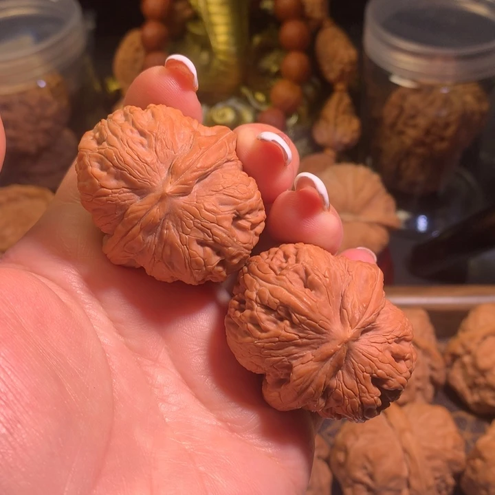 吊坠文玩核桃41尺全品元宝