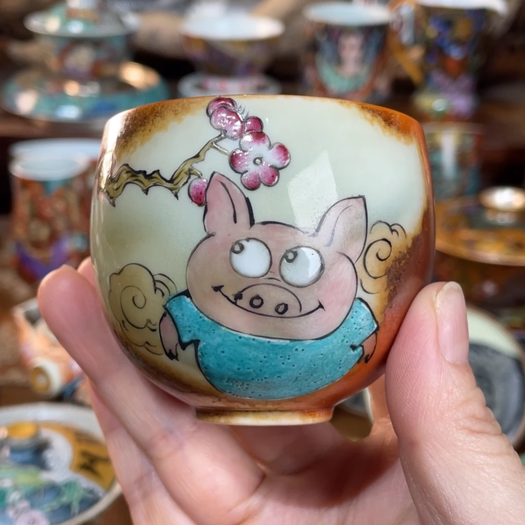 【闪购商品】萌猪赏花 原创设计