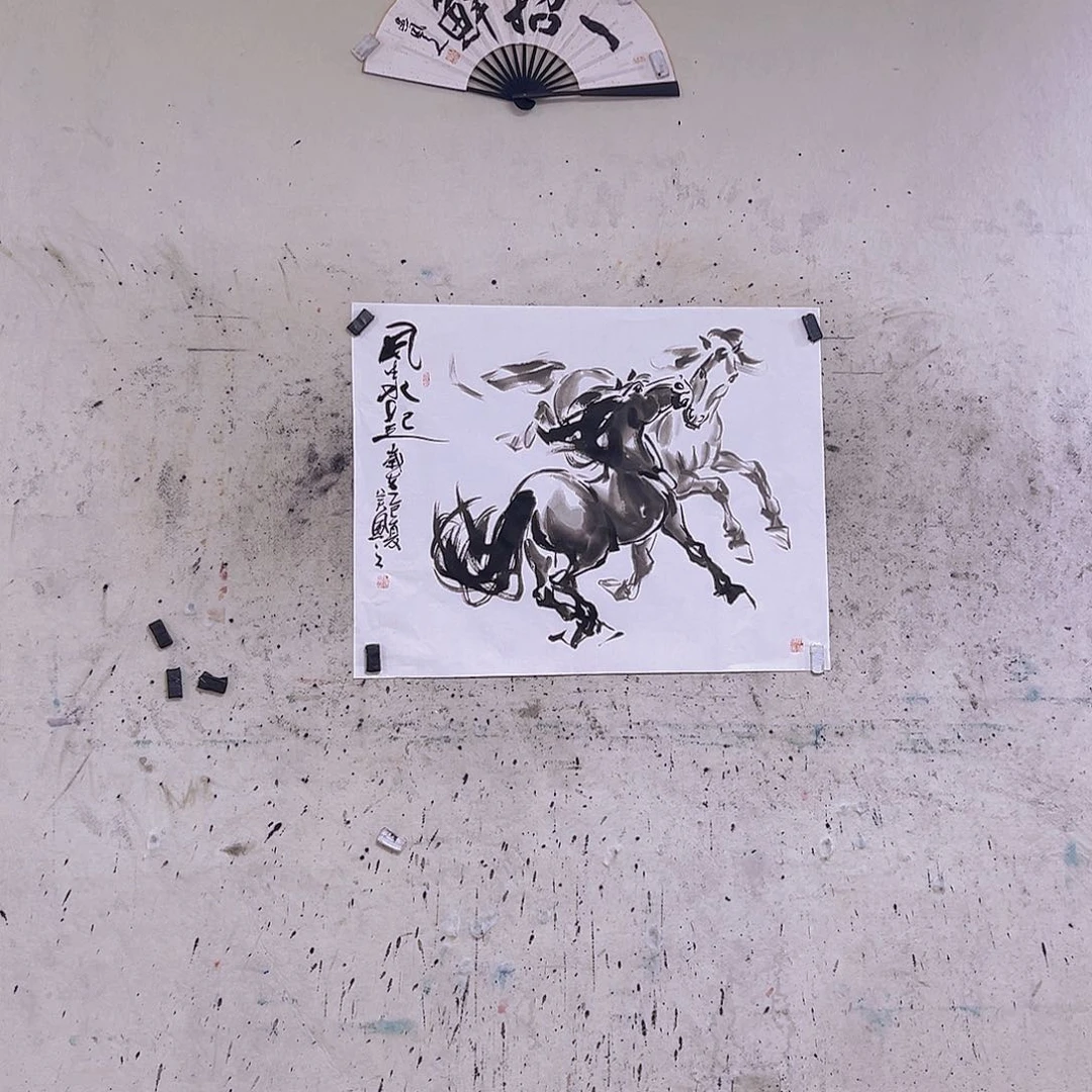 国画开*三尺100x70c m c m