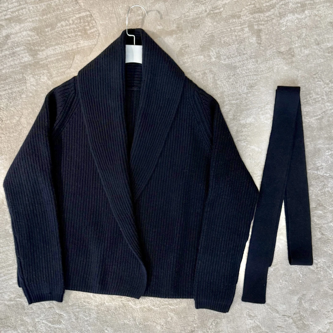 【大头韦韦】长久主义【高智分子】北极绒加厚针织开衫785054