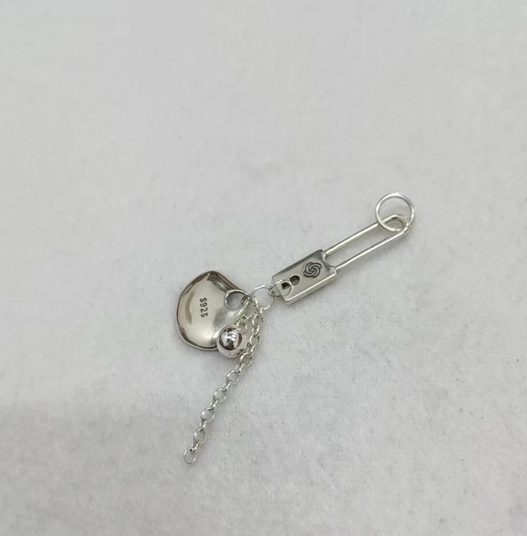 吊坠925银 0626-003一辈子吊坠 时尚简约个性百搭精美精致