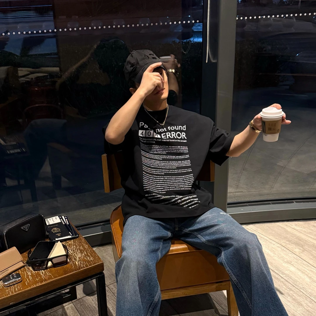 宽松【404短袖】男女同款D28088