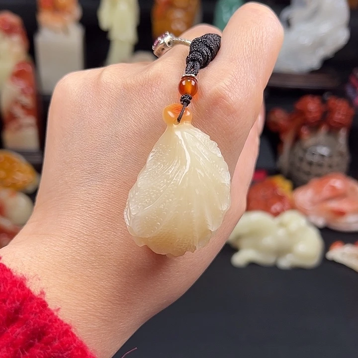 寿山石老性芙蓉石