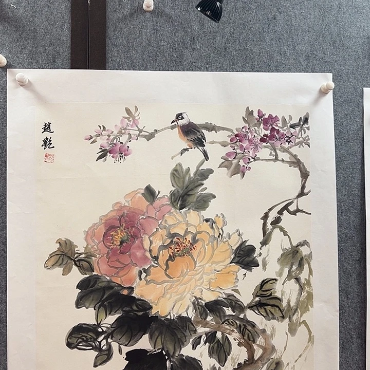 书法赵艳手绘作品