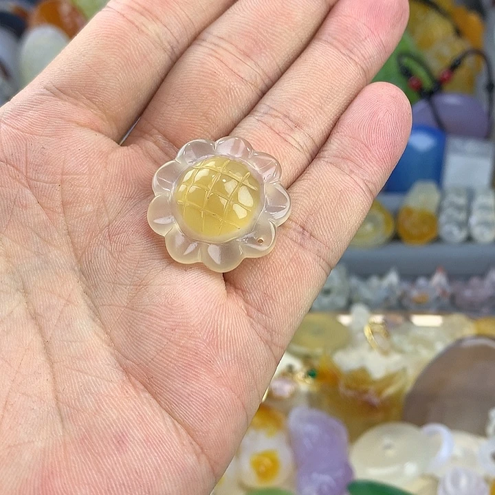 玛瑙/玉髓未镶嵌颈饰