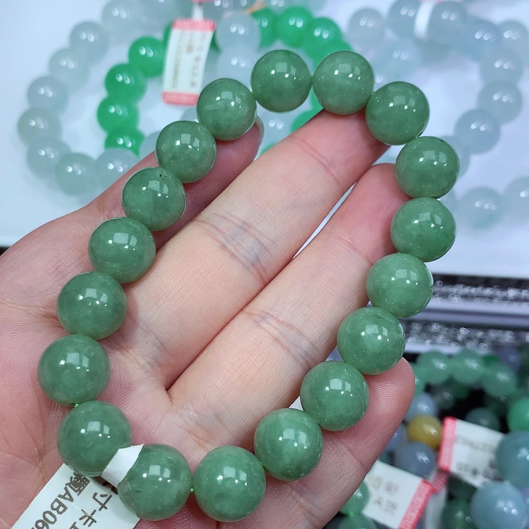 翡翠手链未镶嵌卡11
