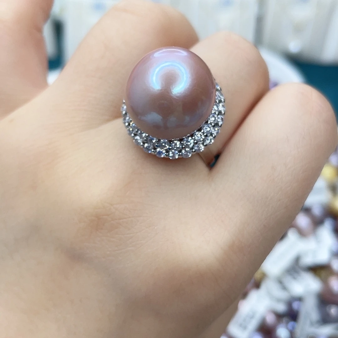 淡水珍珠未镶嵌吊坠(赠链)