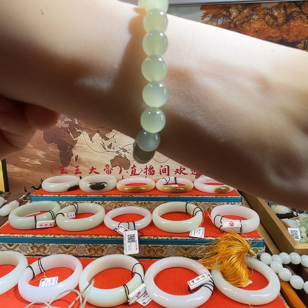 和田玉（白玉）未镶嵌手链