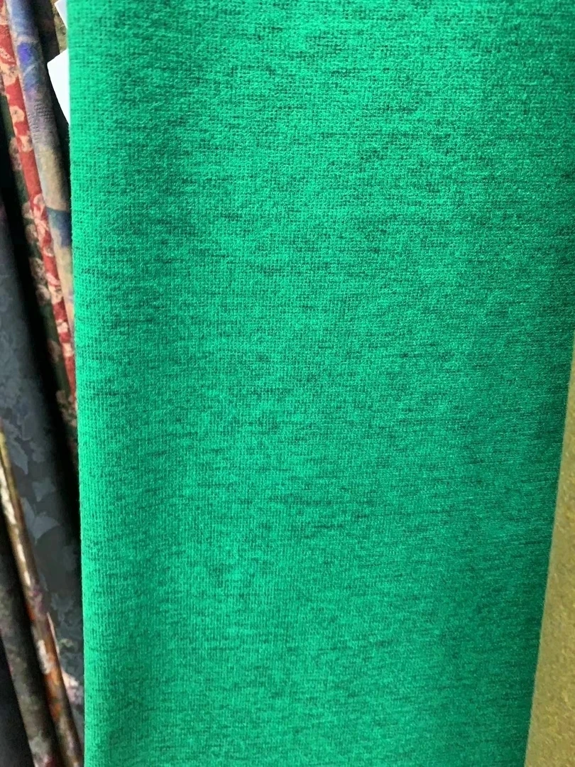 翠绿 炫彩羊绒布料