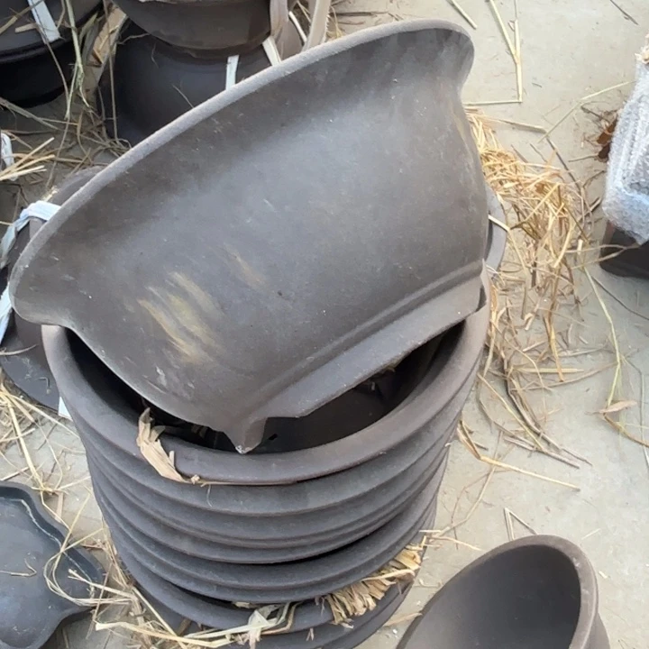 紫砂花盆100-4。