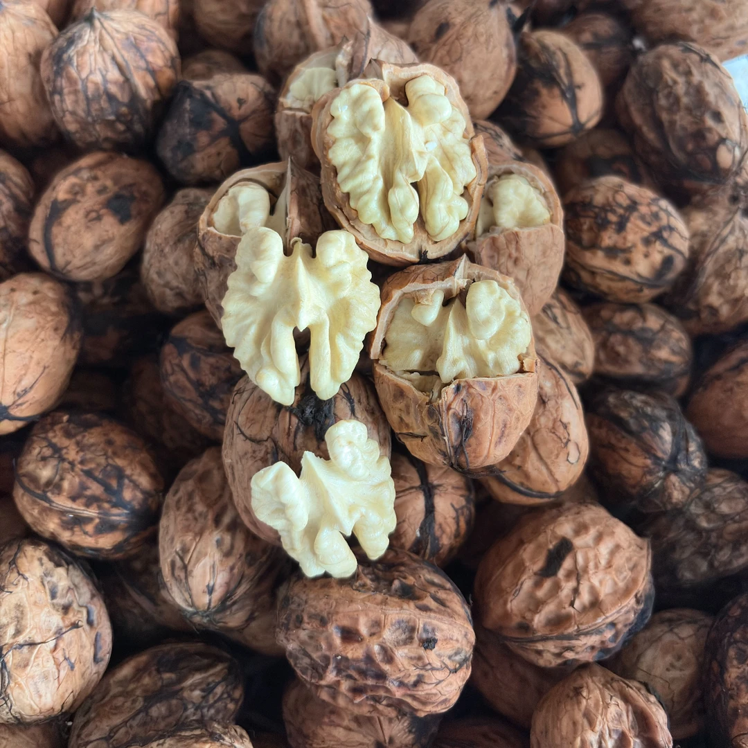 【助农】贵州正宗老树皮薄多油核桃 当年鲜核桃干制薄皮核桃
