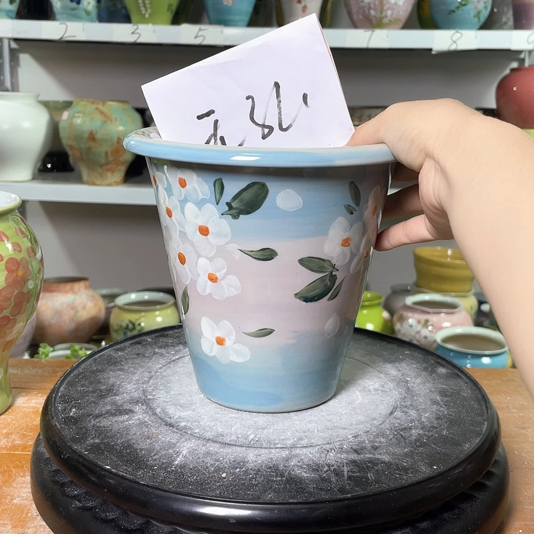 景德镇陶瓷花盆花器暇123