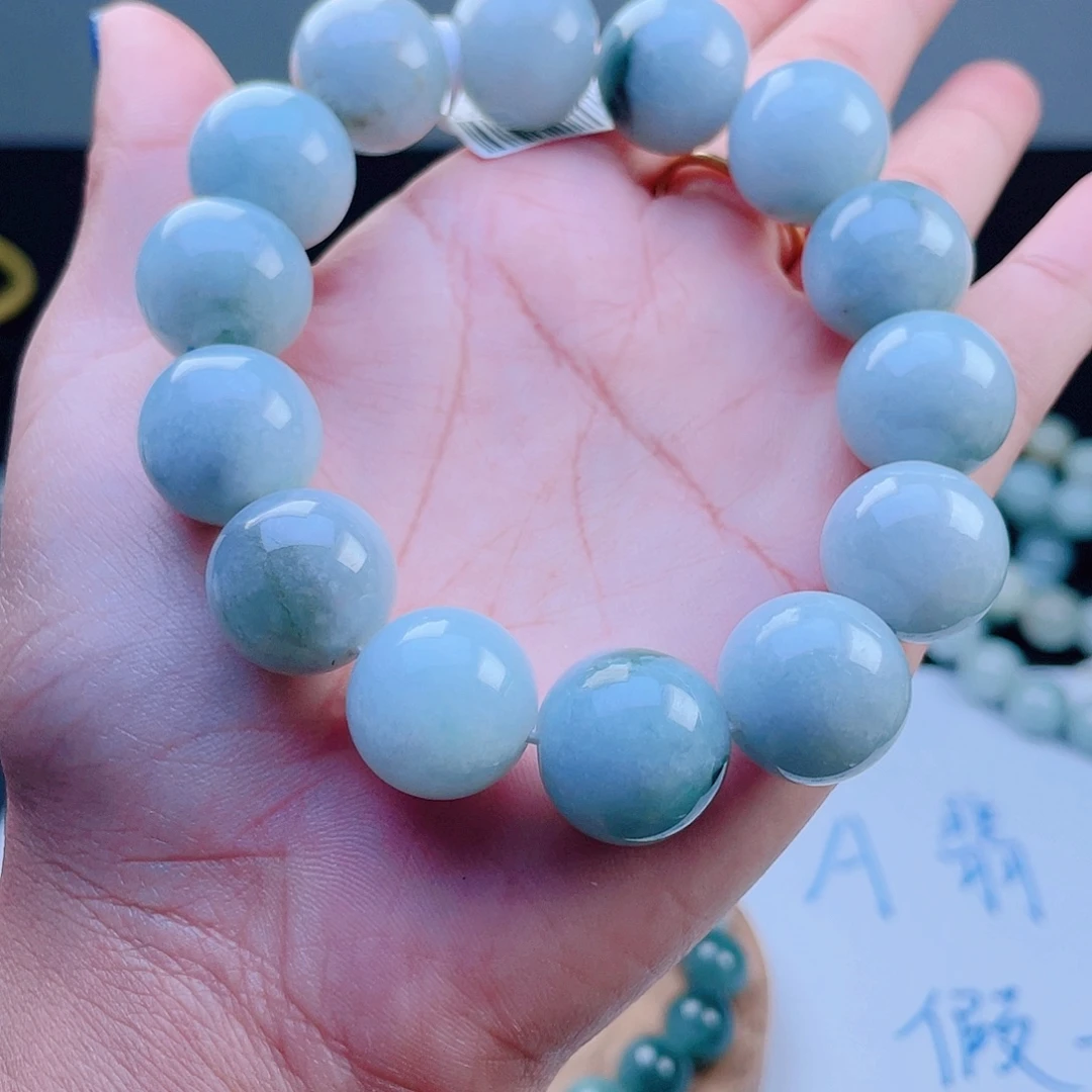 定制翡翠未镶嵌珠串