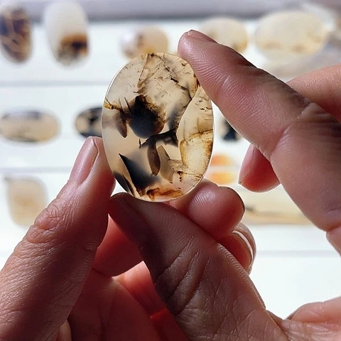 【闪购商品】玛瑙/玉髓珠宝半成品未镶嵌