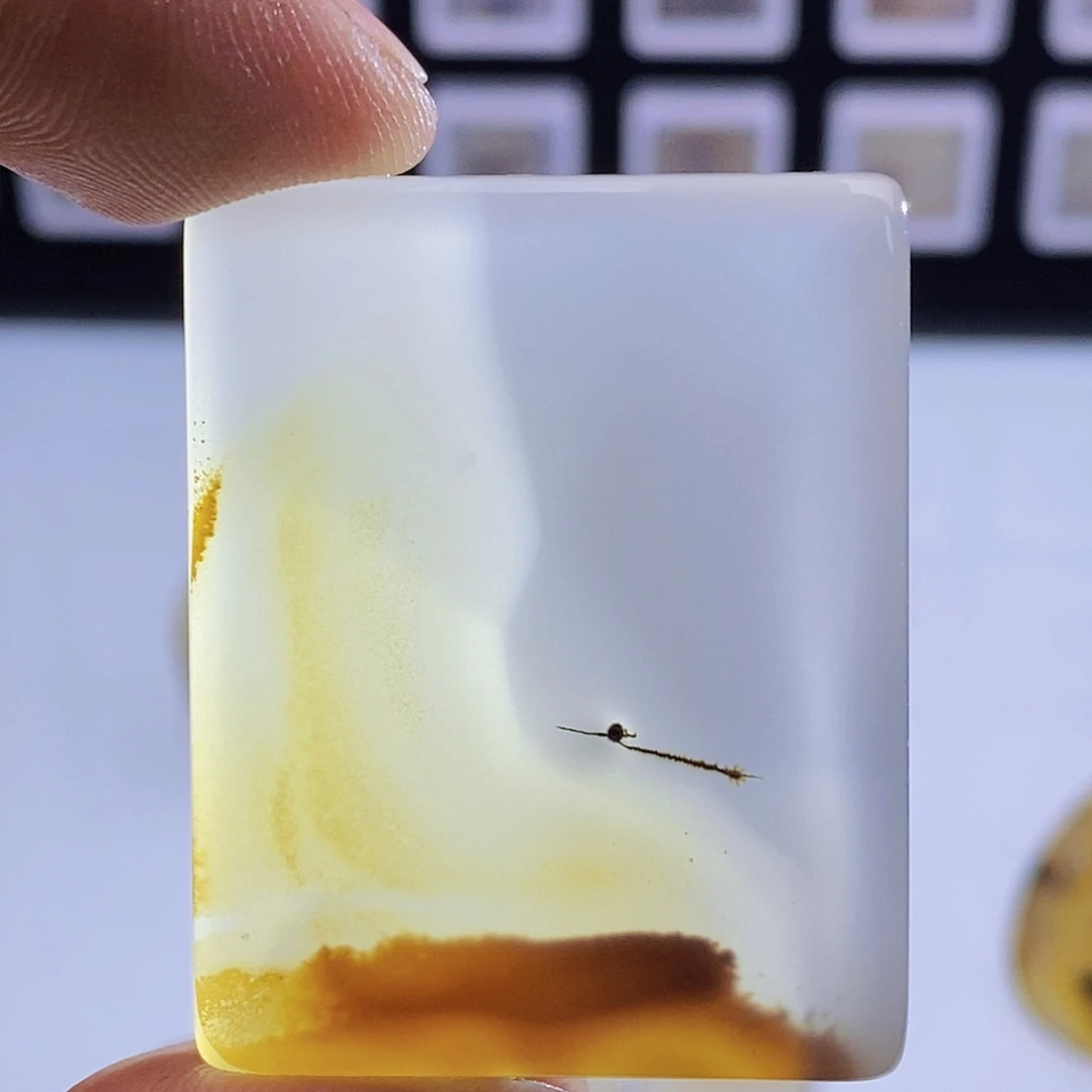 玛瑙/玉髓未镶嵌吊坠(不含链)1010