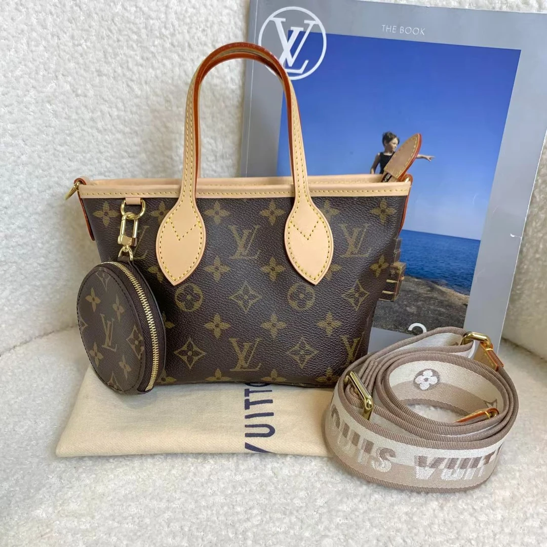 99新 LouisVuitton/路易威登 壹臻/老花neverfullbb 97351007