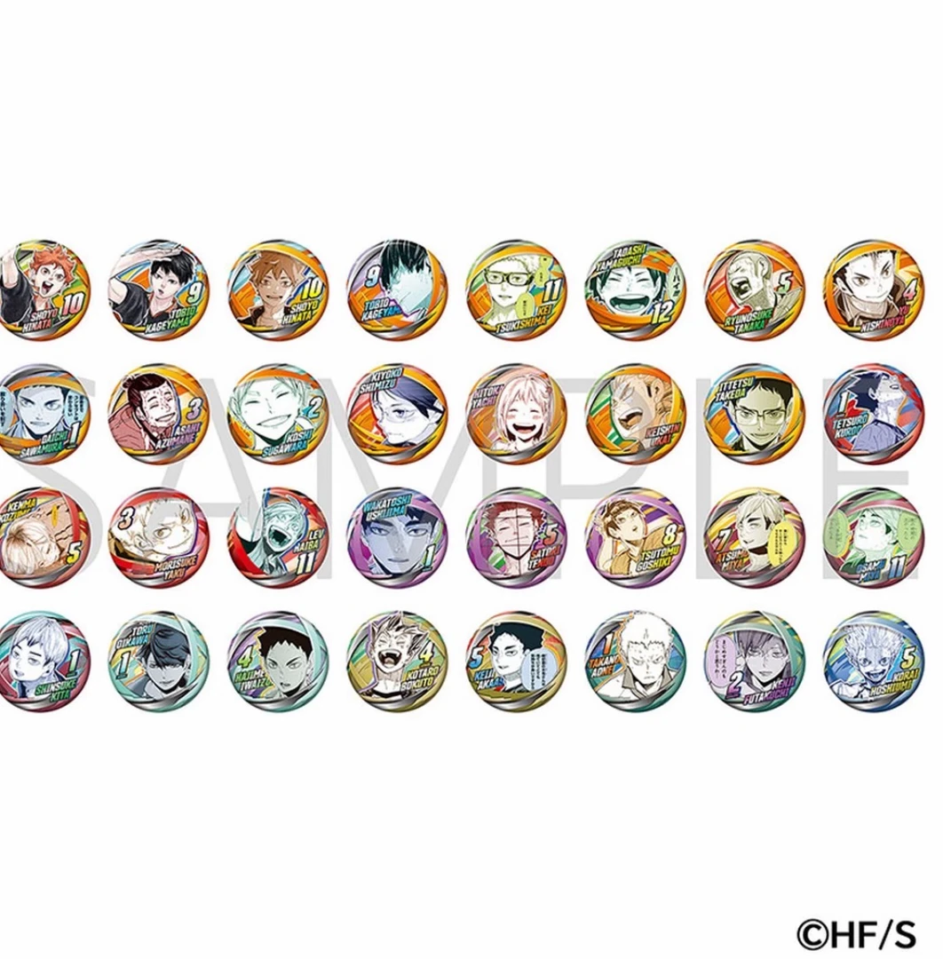 【焦糖】排球少年粉丝节fanpark系列盲盒（默认代拆）