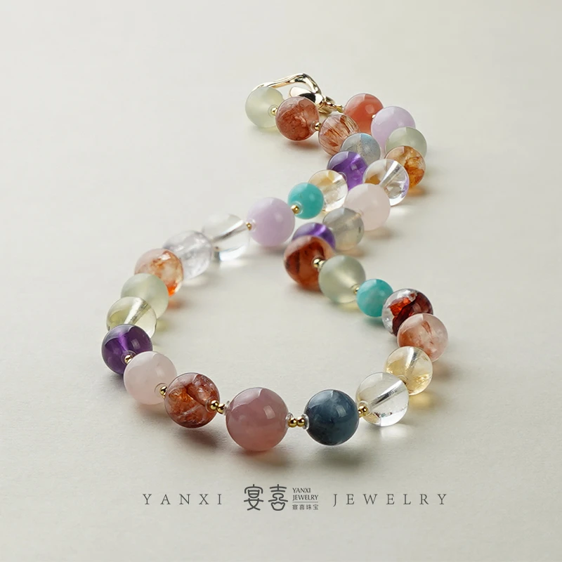 【一应俱全】水晶多宝项链 多样性发其一