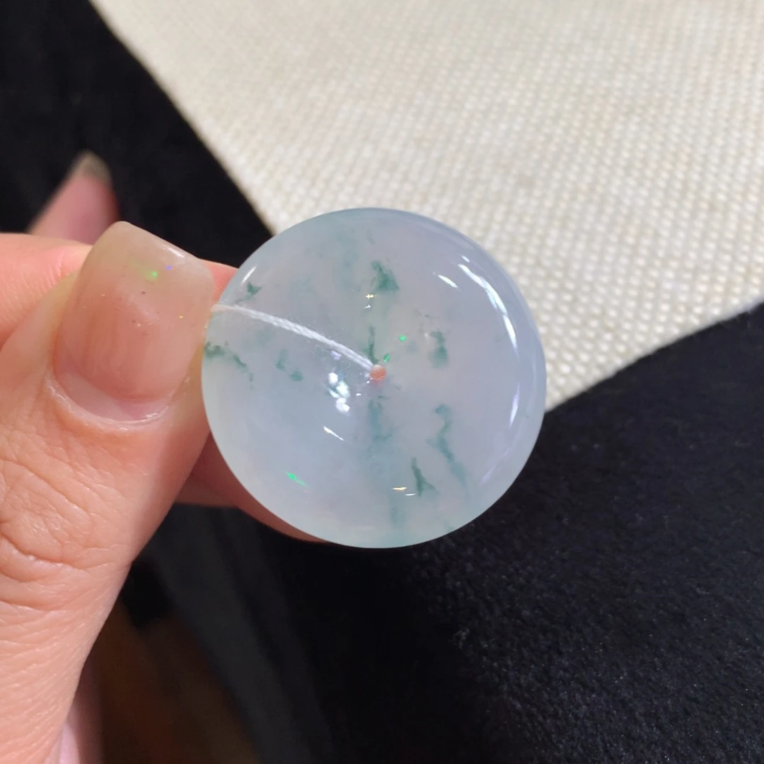 颈饰未镶嵌翡翠天然翡翠30.1-5.6