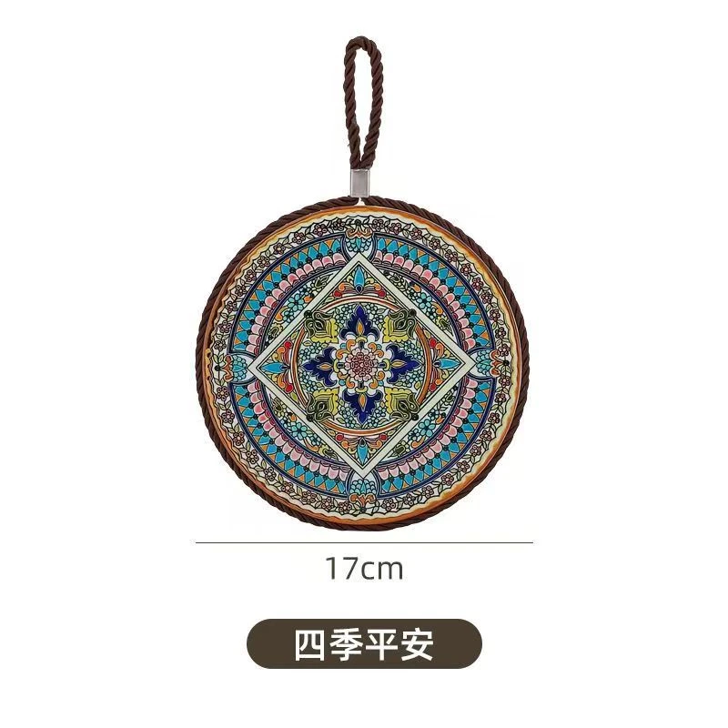 复古隔热垫耐高温砂锅防烫垫锅垫子陶瓷新中式餐桌餐盘垫