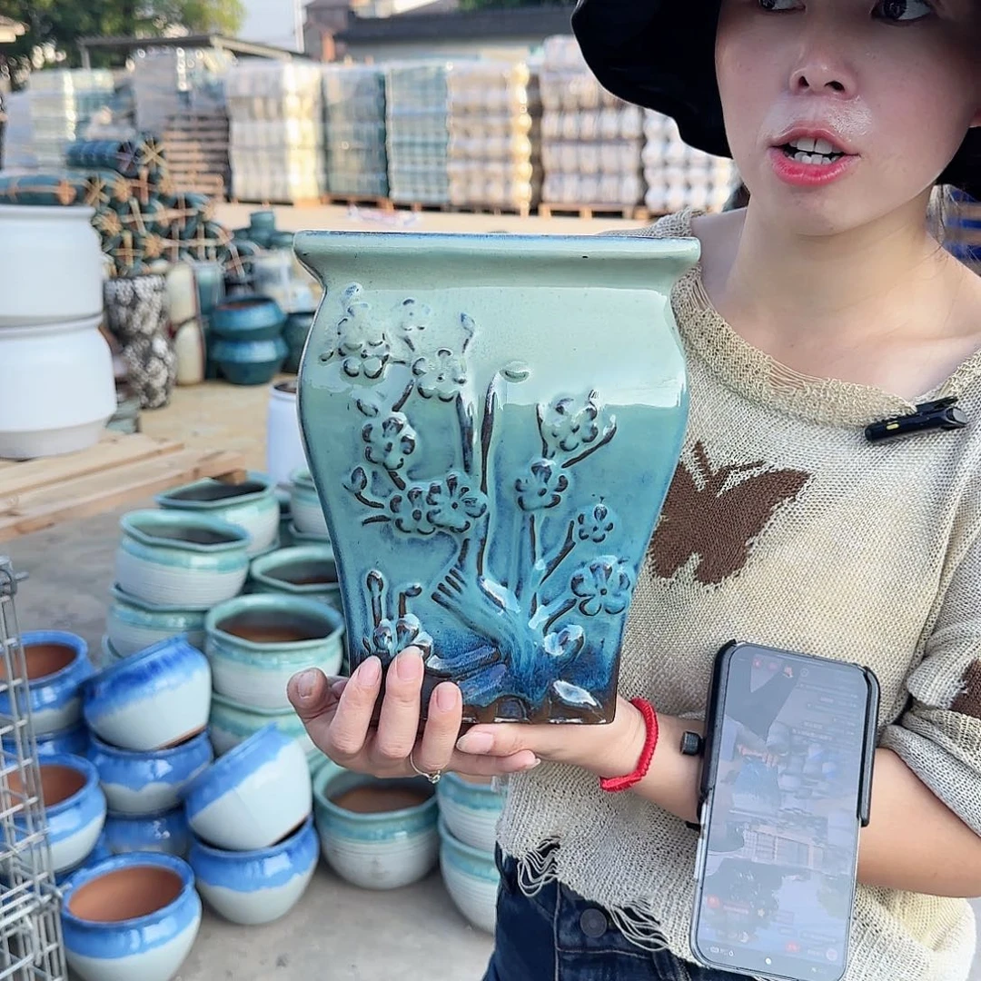 王嫂花盆1006-319高24口20