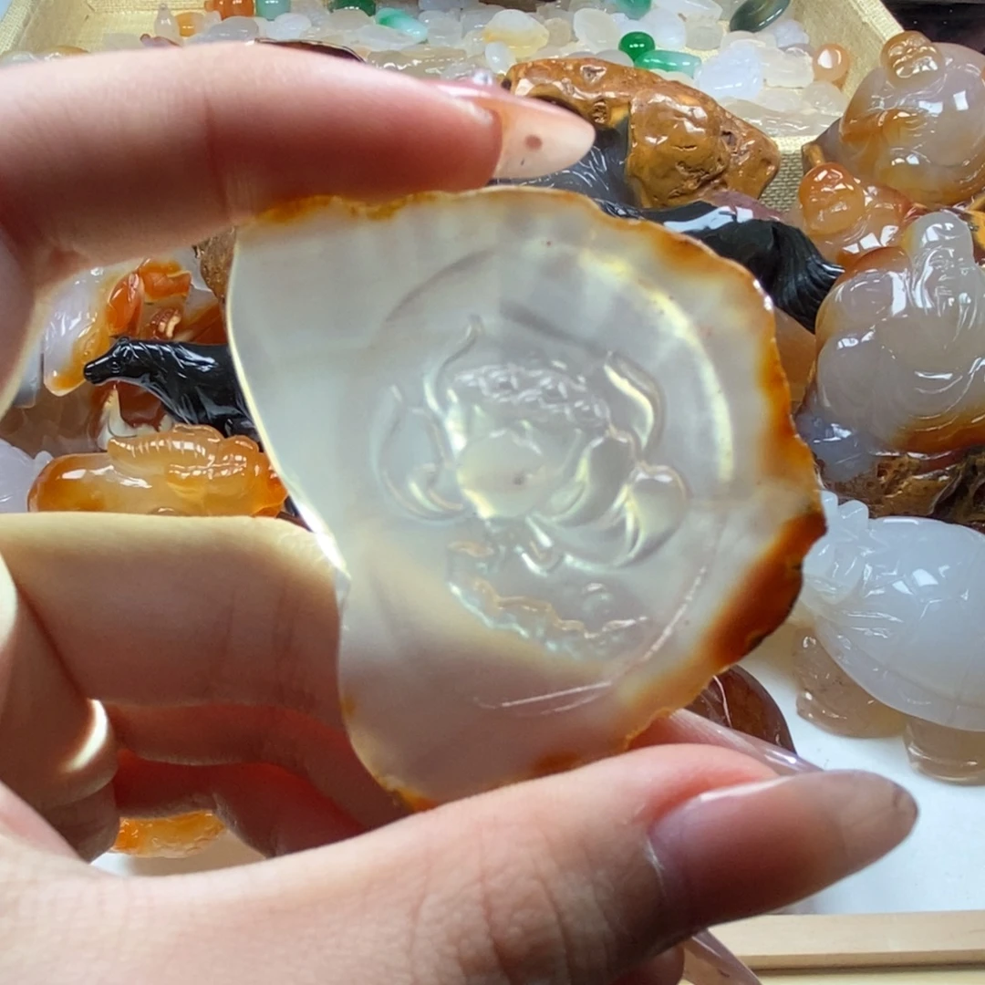 玛瑙/玉髓未镶嵌颈饰