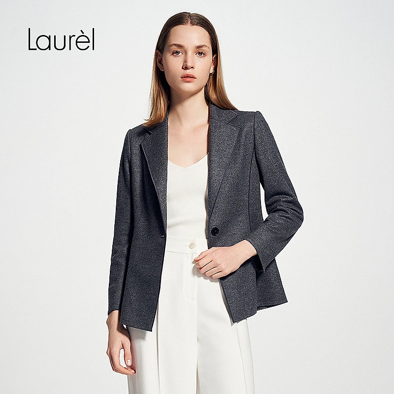 Laurel劳芮25新款职场收腰修身西装LWD346T01500