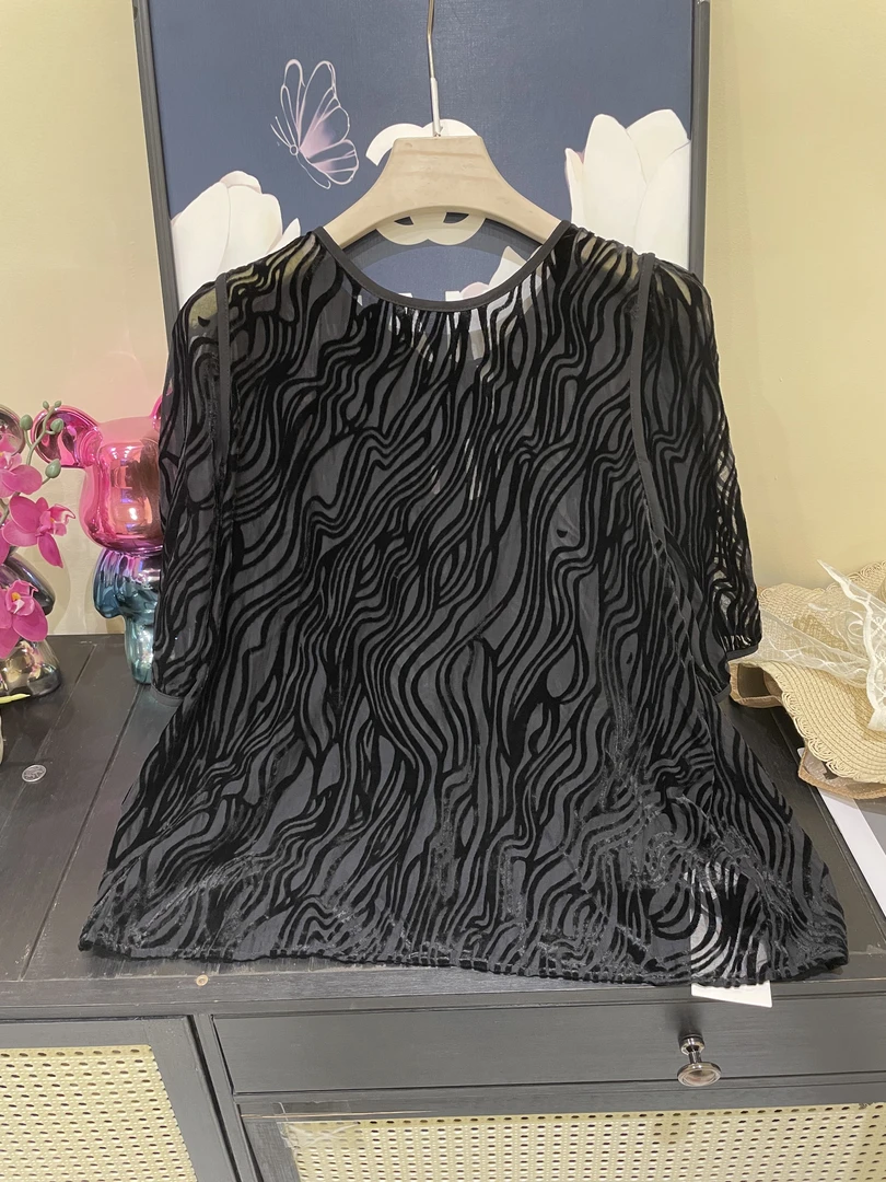 【王哥精选】新款气质针织休闲上衣C-526