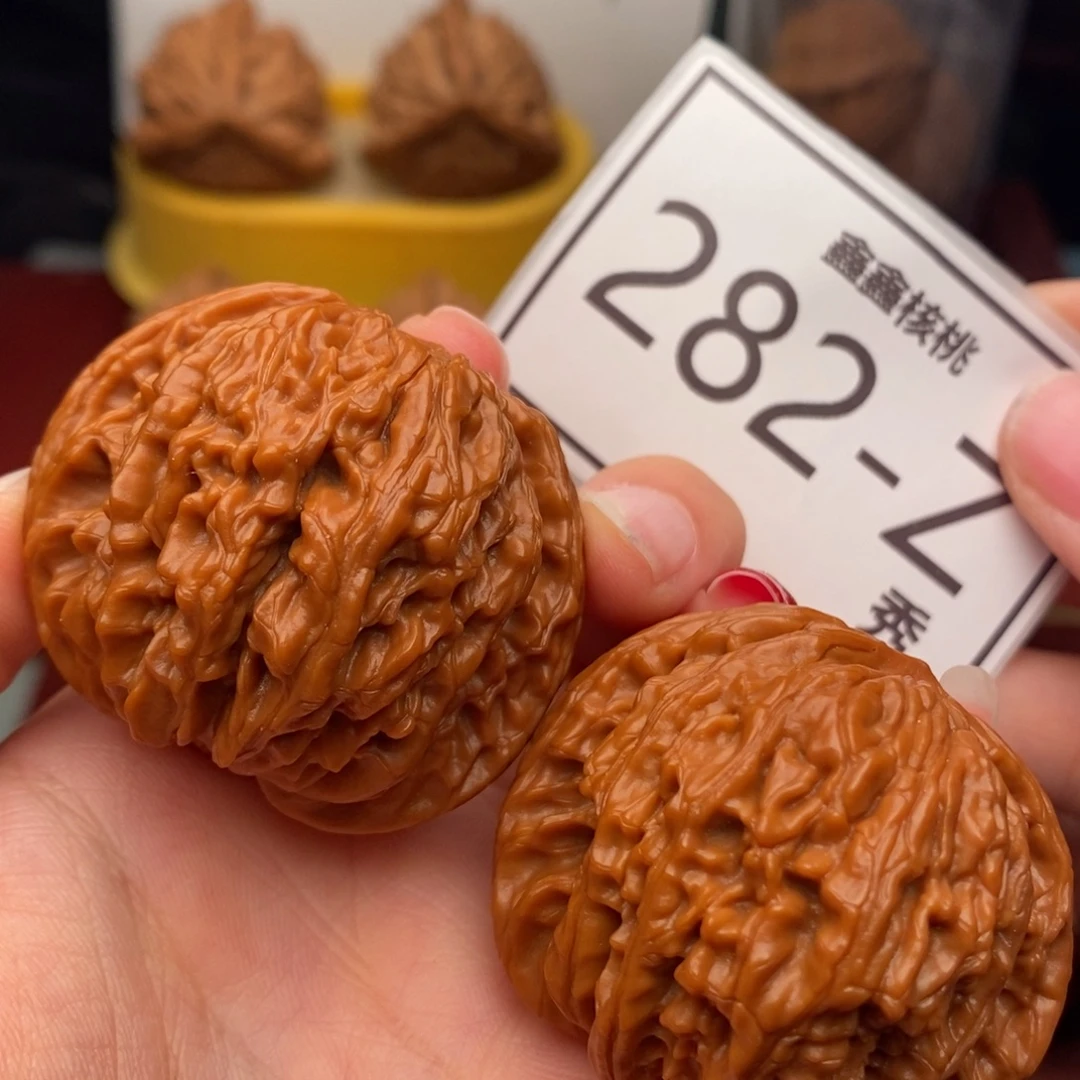 文玩核桃把件正磨43……