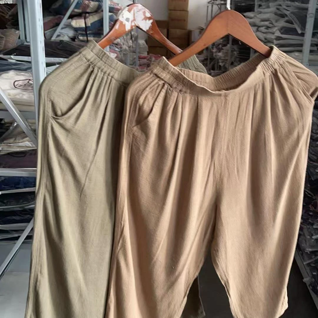 【蓉哥出品】纯色净版裤子8681