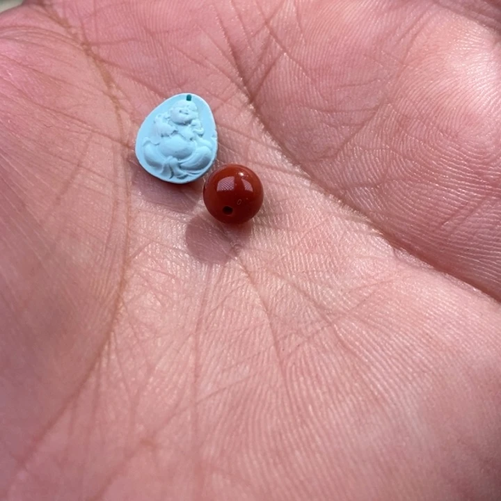 南红玛瑙颈饰未镶嵌东**虎