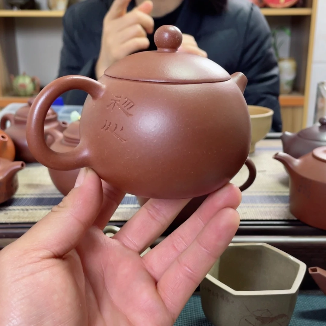 紫砂茶壶西施底槽清