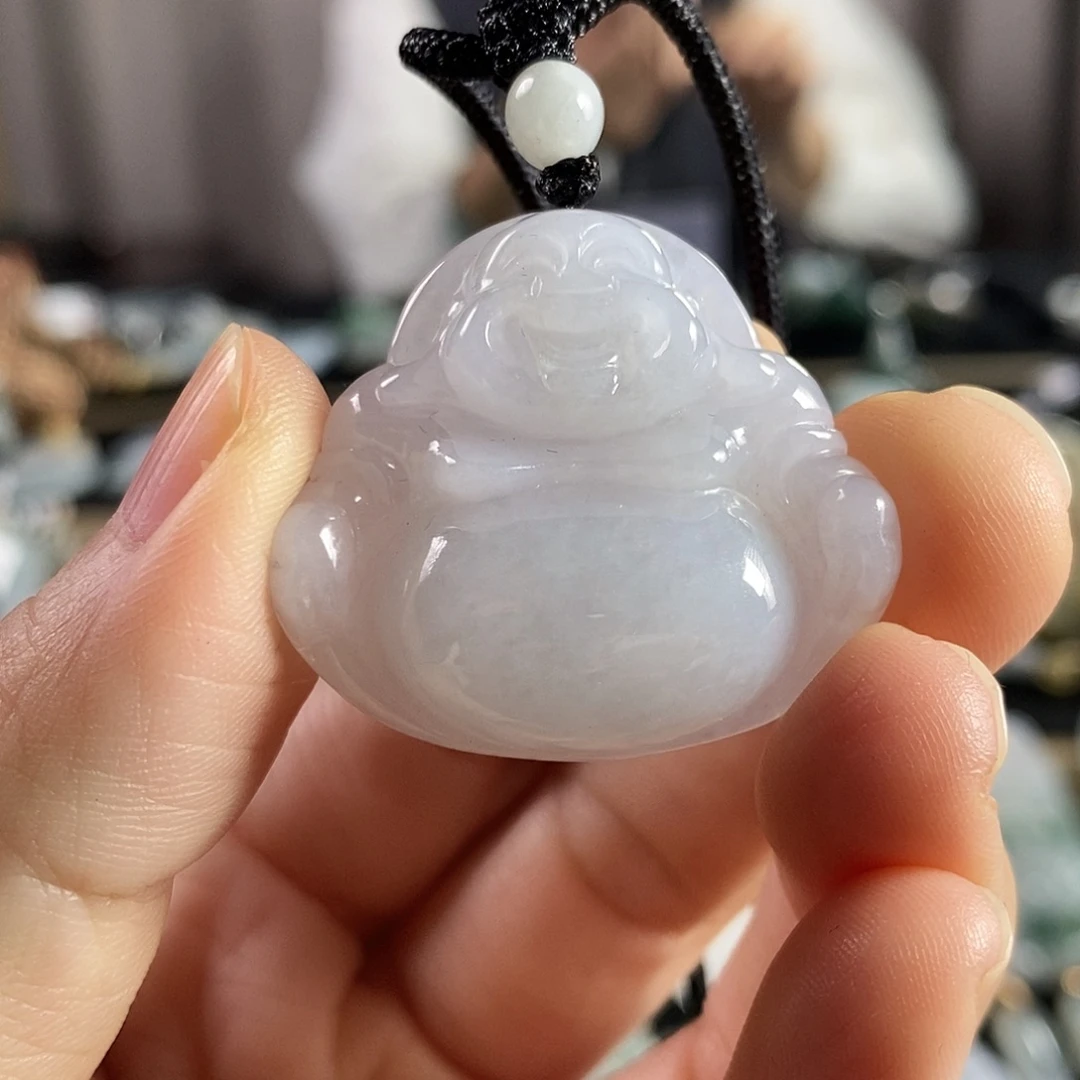 颈饰未镶嵌翡翠佛公