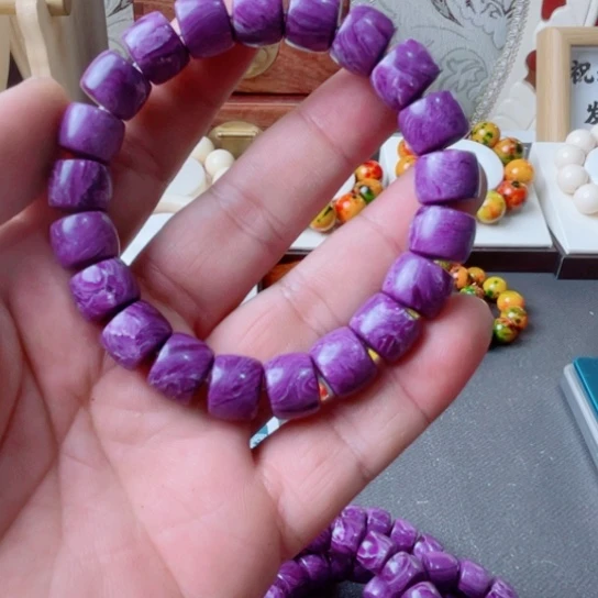 紫云母卡1.2手串的