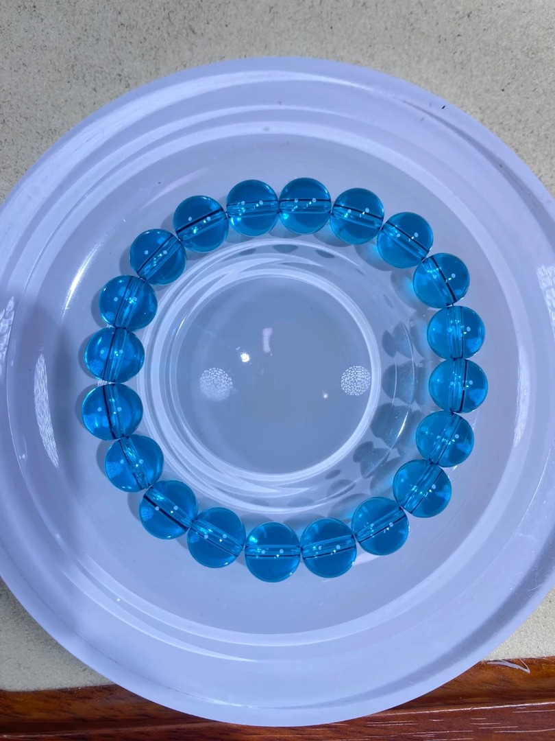 蓝色10mm手串发一条AB48