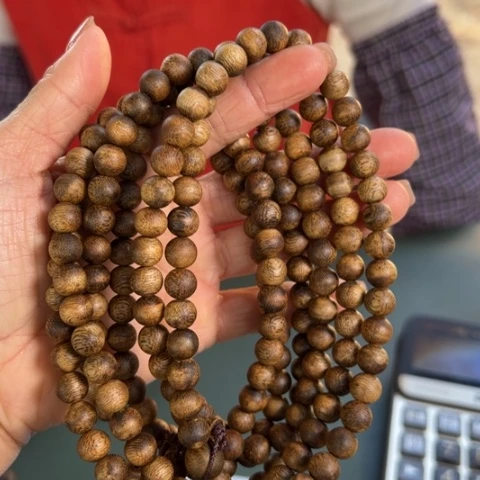 沉香手串白棋卡0.8多样性发1条