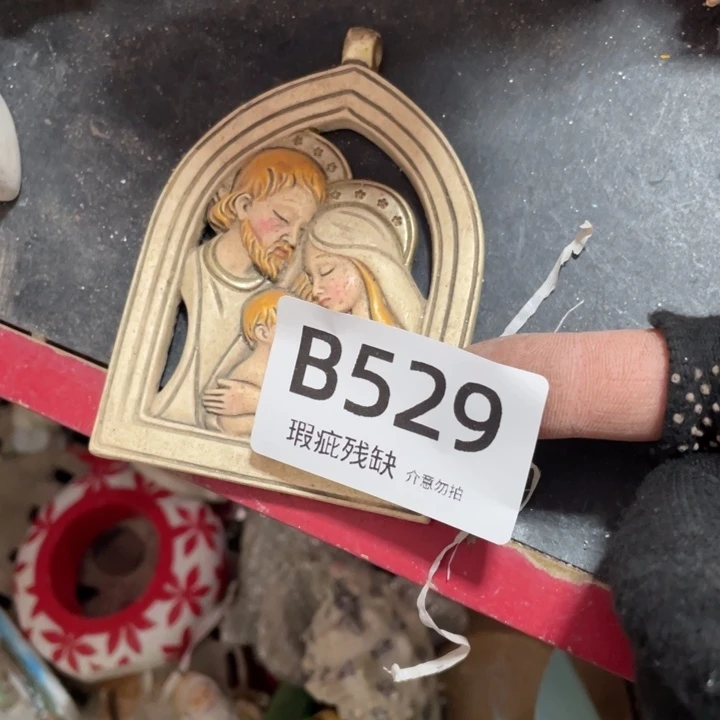 摆件千**妈孤品老货微瑕瓷