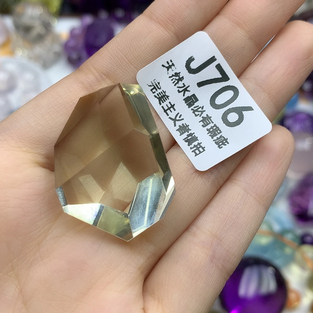 未镶嵌水晶珠宝半成品黄水随行