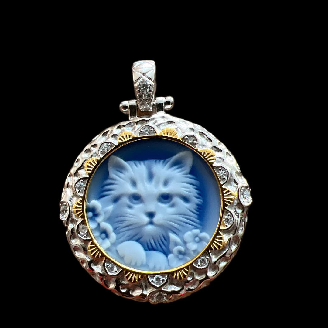 吊坠925银 V9782银吊坠孤品