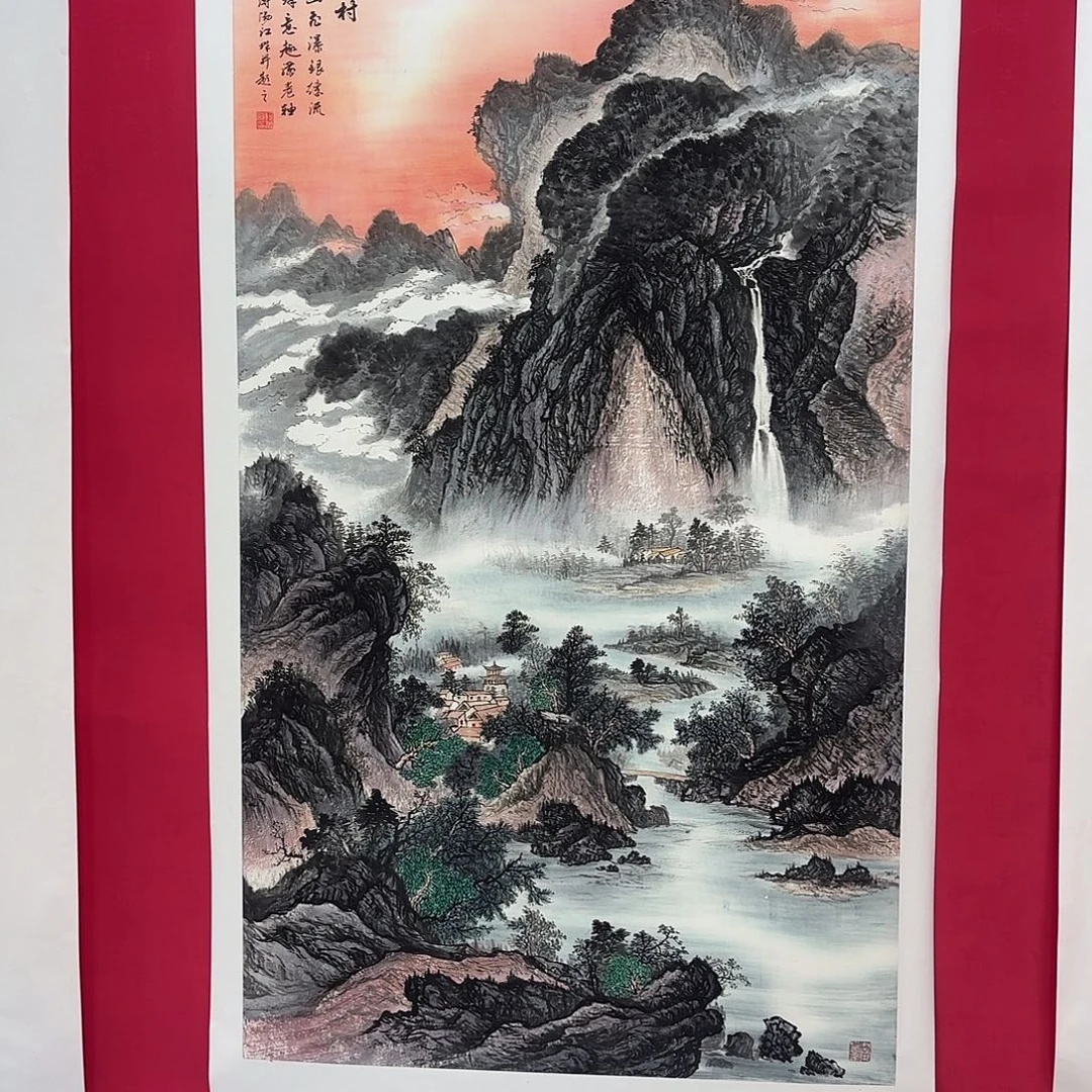 国画国画作品纯手绘