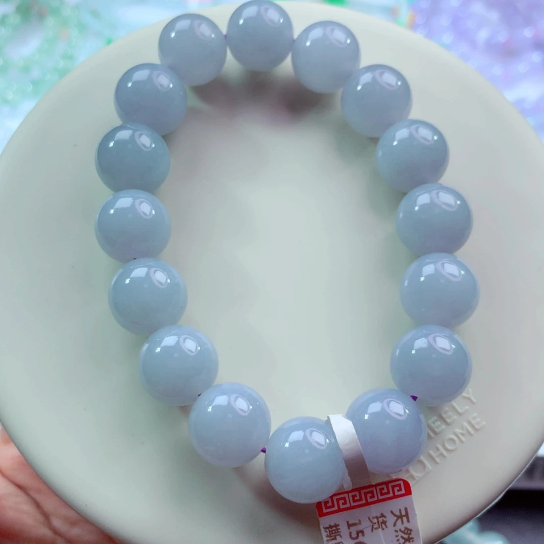 翡翠未镶嵌手链卡13