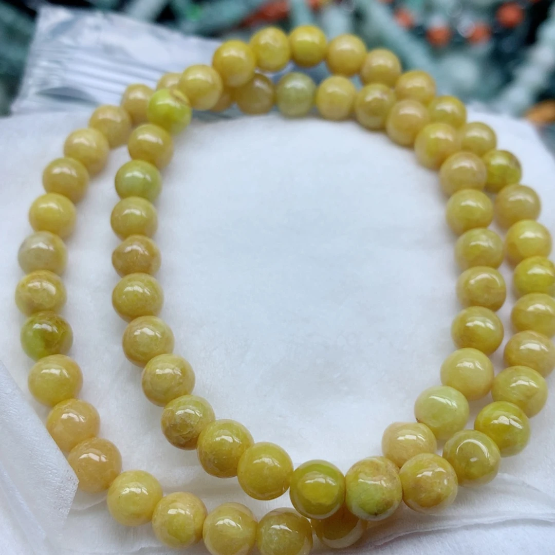 翡翠颈饰未镶嵌手串