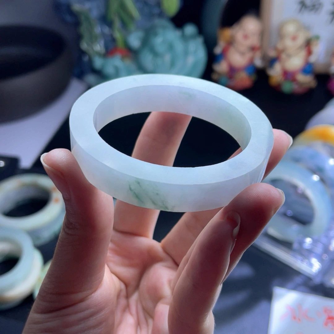 定制翡翠未镶嵌天然翡翠手镯定制