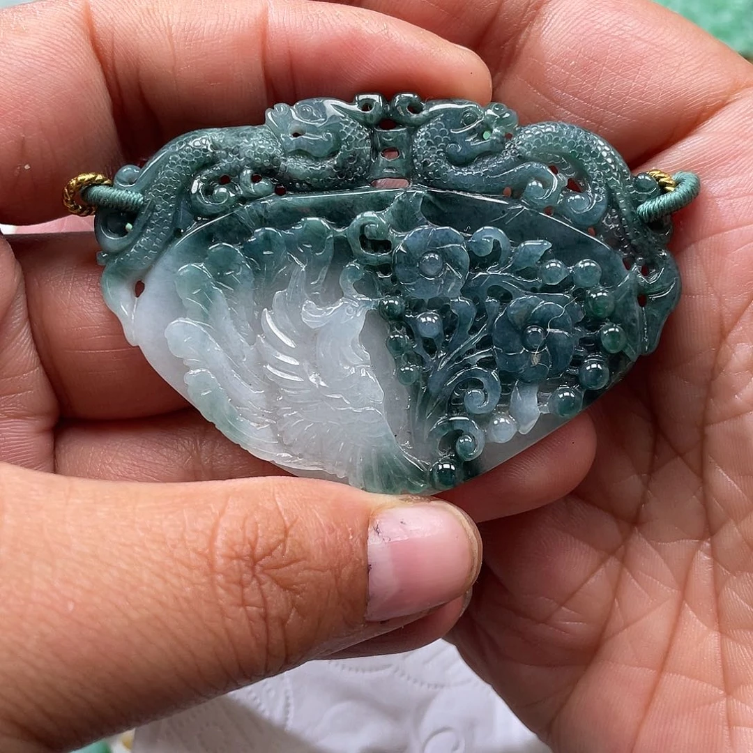 颈饰未镶嵌翡翠翡玉缘翡翠