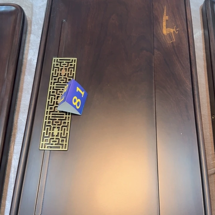 正品黑檀木实木茶盘87/47